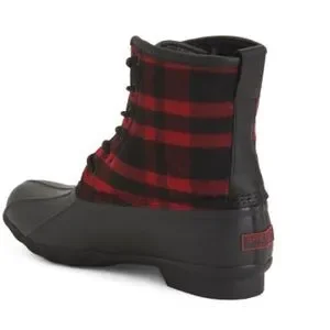Sperry | Shoes | Sperry Mens Wool Buffalo Plaid Duck Boots  display picture 1